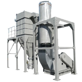 Dust collection device for biopharmaceuticals